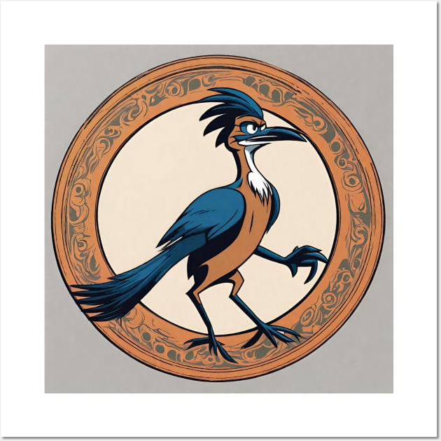 Road Runner v5 Wall Art by CurlyLamb